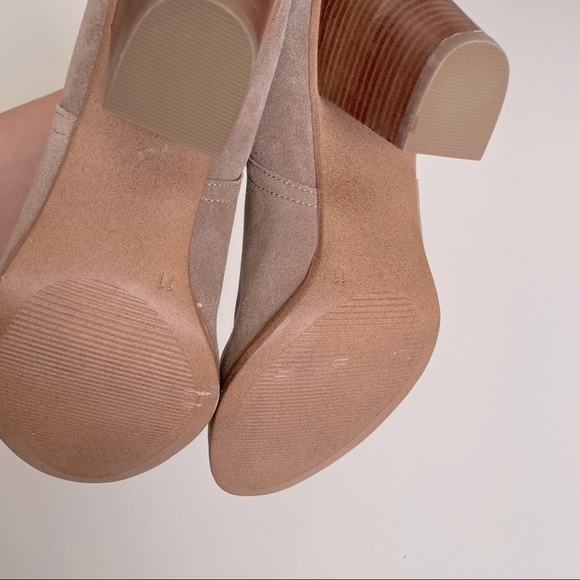 Michael Brown Suede Booties Size 11 - Picture 4 of 7